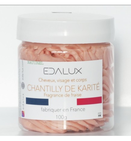 Chantilly beurre karaté fraise/ Nourrissant